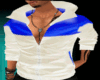 ![M]Blue-White jacket