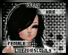 .L. Black Kerry Hair