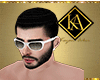 Summer white glasses