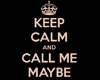 call me maybe poster