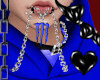 [L]Blue Monster Necklace