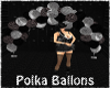 Polka Ballons b&w