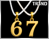 ᵀ Gold 6 7 Chain  M