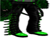 Dark Neoon Green Pants