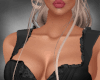 Corset drees black&white