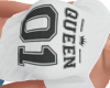 Queen White Tee