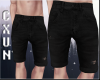 Black Ripped shorts