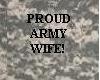 Proud Army Wife T