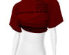 (SH) T-shirt red pr