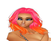 Pink orange hair 1