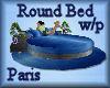 [my]Paris Round Bed W/P