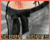 [W0] White Zebra Jeans