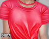 Shirt Red Derivable