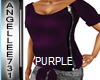PURPLE ZIP KNOT TOP