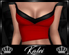 ♔K Brae Top Red