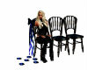 Blue/Blk Wedding chair R