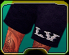Black Lv Shorts