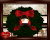 T♥ Red Ribbon Wreath
