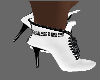 HB white heels