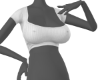 White Ribbed Crop F