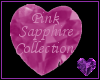 Pink Sapphire Heart 7