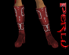 (PX)Gothica Red Boots