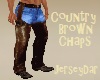 Country Chaps w/ Blue