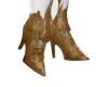 Frill Armor Boots