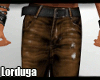 [LU] Brown Denim Jeans