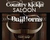 Country Kickin BULLHORNS