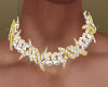 Gold n Diamond Collar