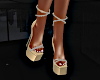 Glamorous Golden Heel