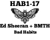 Ed Sheeran BMTH Habits
