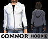 Connor's White Hoodie