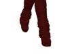 v Dark Red Boots