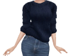 TF* Baggy Navy Sweater