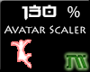 Avatar Scaler 130% M-F