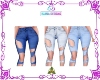 Ripped jeans wash blue