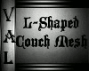 (Mesh) LShaped Couch