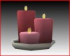 ~D~ Pink Candle Trio