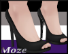 Black Open Toe Heels Black Open Toe Heels