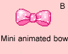 Mini Pink Bow