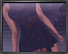 Sparkle Black Wrap Dress