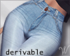 calça jeans clara