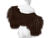FUR WRAP MOCHA MINK