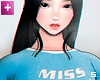 S. Top miss sexy blue