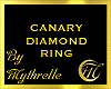 CANARY DIAMOND RING (R)