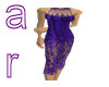 PVC Purple Eve Dress