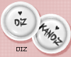 !!D KANDIZ Gauges White