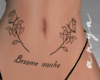 AV | Besame Belly Tattoo